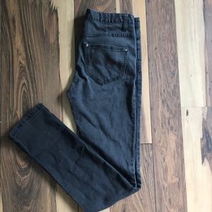 Free People black skinny jeans